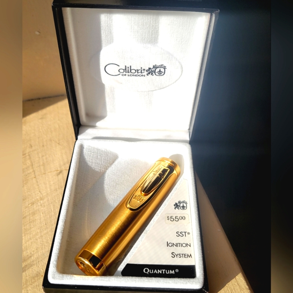 Colibri Lighter With Original Box Colibro Of London - Like New